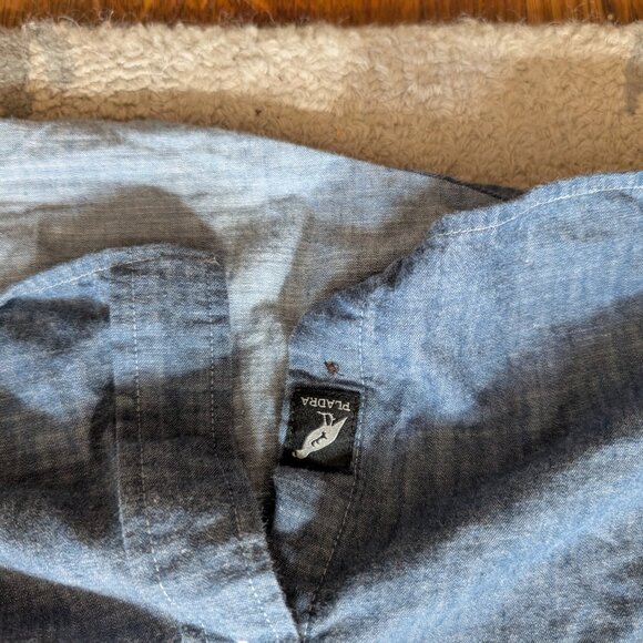 Pladra Men's Cascade Shirt - Indigo Blue Chambray - 3XL - Picture 6 of 6